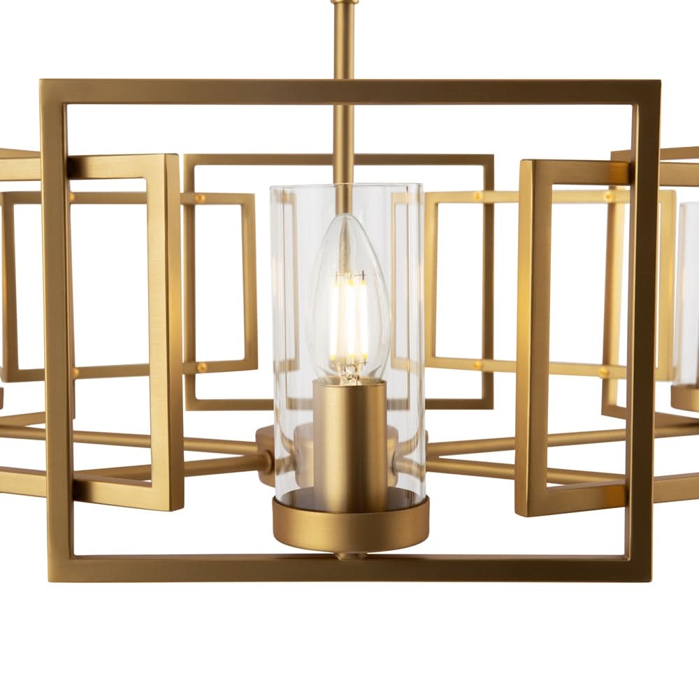 Bowi Pendelleuchte goldfarben