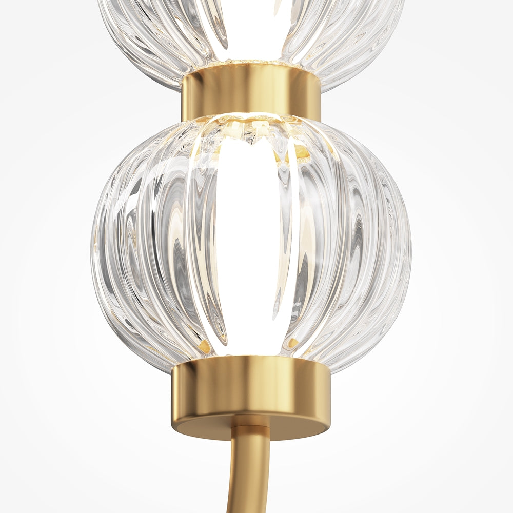 Amulet Wandleuchte gold