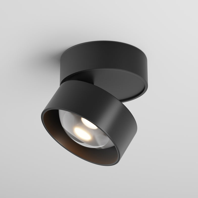 Lens Deckenleuchte schwarz
