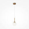 Basic form Pendelleuchte goldfarben