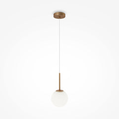 Basic form Pendelleuchte goldfarben