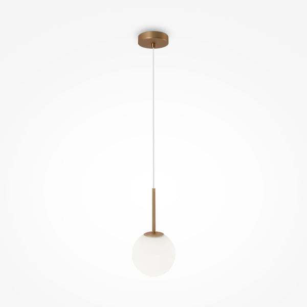 Basic form Pendelleuchte goldfarben