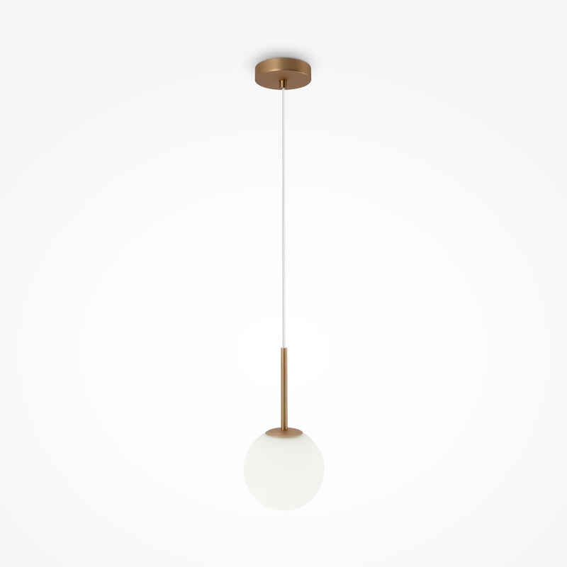 Basic form Pendelleuchte goldfarben