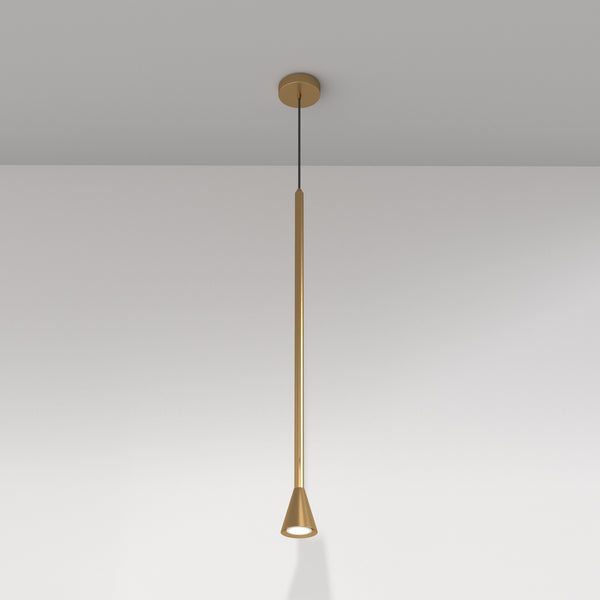 Arrow Pendelleuchte goldfarben