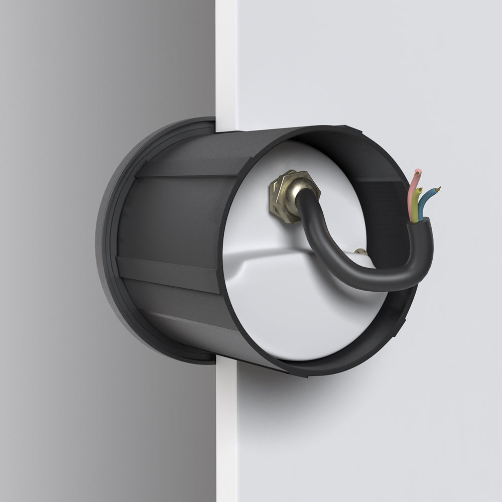 Lock Luminaire noir