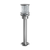 Lanterne sur mât Endura Classic grise, H 55 cm