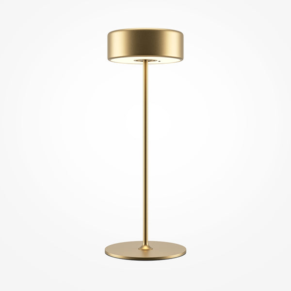 AI Collaboration Nachttischlampe goldfarben