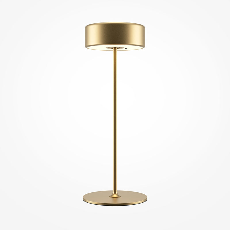 AI Collaboration Nachttischlampe goldfarben