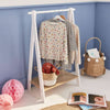 Massivholz-Kindergarderobe | Stoff