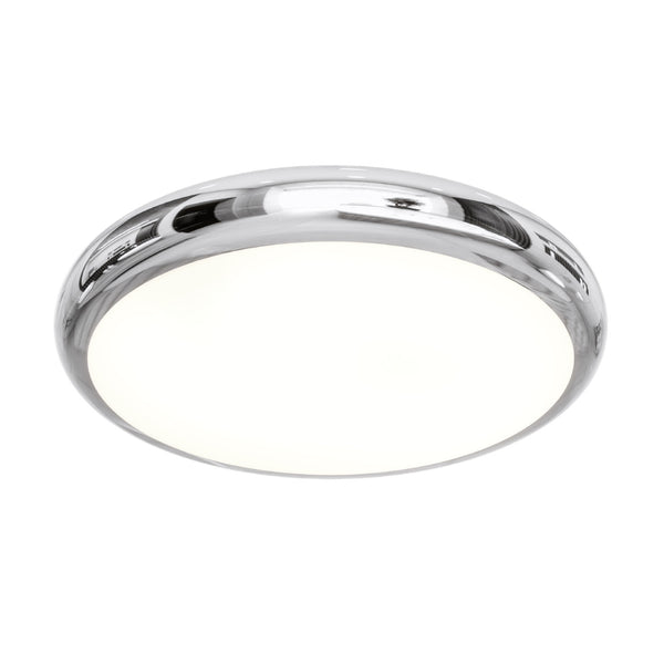 Plafonnier LED Piatto 80 chromé