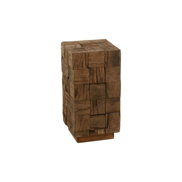 Holzsäule Natur klein