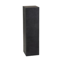 Moderne schwarze Tonsäule hoch