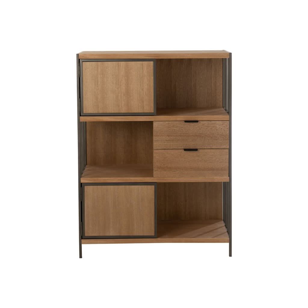 Placard Bois Métal Compartiments Différents - Designix