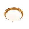 Elegante Deckenleuchte Bronze 29 cm