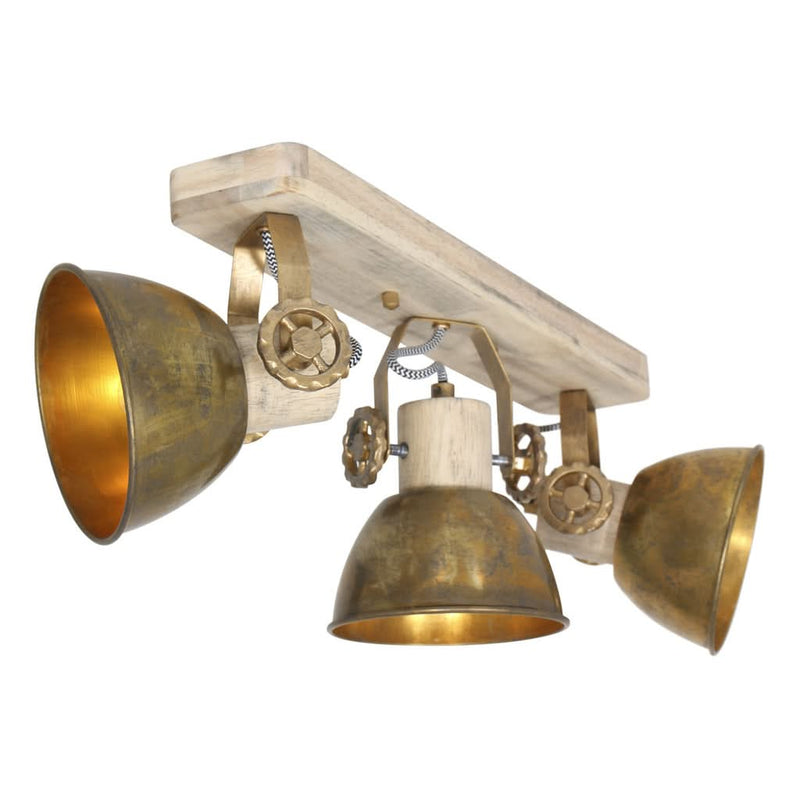 Deckenleuchte Bronze Gearwood 3-flammig