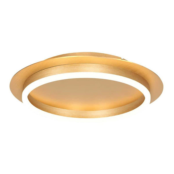 Goldene Deckenleuchte zeitlose Eleganz