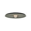 Plafonnier Acoustique ZAMBELIS D450 13W DESIGN Noir et Gris 25177