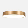 Runde goldene LED-Deckenleuchte 30 cm, warmweiß dimmbar | Ringlede
