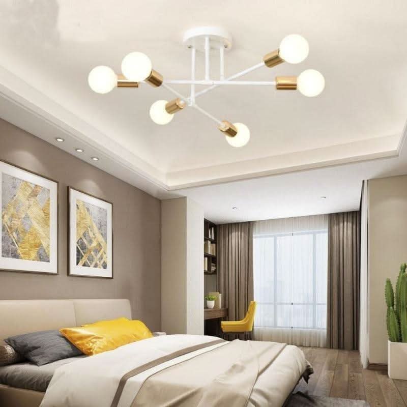 Plafonnier Rétro | Olen - Designix Plafonnier Blanc
