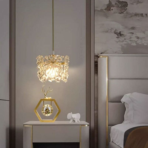 LED-Hängeleuchte | Eleganz aus Kristall
