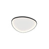 Plafonnier ZAMBELIS 39W Dimmable DESIGN Noir Mat 23090