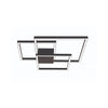 Plafonnier ZAMBELIS 48W Dimmable DESIGN Noir Sable 2023