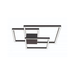 Plafonnier ZAMBELIS 48W Dimmable DESIGN Noir Sable 2023