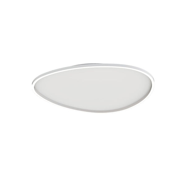 Plafonnier ZAMBELIS 58W Dimmable DESIGN Blanc Sable 23212
