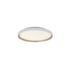 Plafonnier ZAMBELIS D400 20W CCT Dimmable DESIGN Blanc Mat et Or 25185