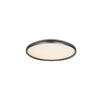 Plafonnier ZAMBELIS D400 20W CCT Dimmable DESIGN Gris Brosse 25187