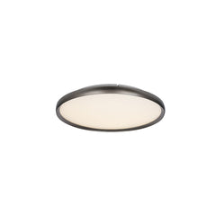 Plafonnier ZAMBELIS D400 20W CCT Dimmable DESIGN Gris Brosse 25187