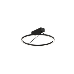 Plafonnier ZAMBELIS D400 26W Dimmable DESIGN Noir Sable 2561
