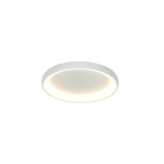 Plafonnier ZAMBELIS D400 30W DESIGN Blanc Sable 2041