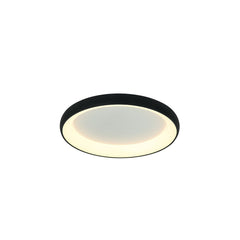 Plafonnier ZAMBELIS D400 30W DESIGN Noir Sable 2040