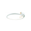 Plafonnier ZAMBELIS D425 31W DESIGN Blanc Sable 2075