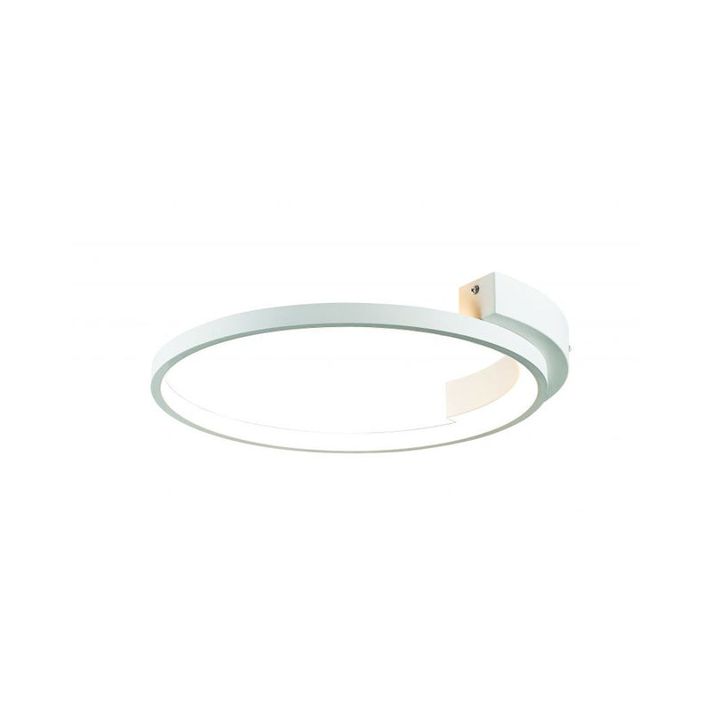 Plafonnier ZAMBELIS D425 31W DESIGN Blanc Sable 2075
