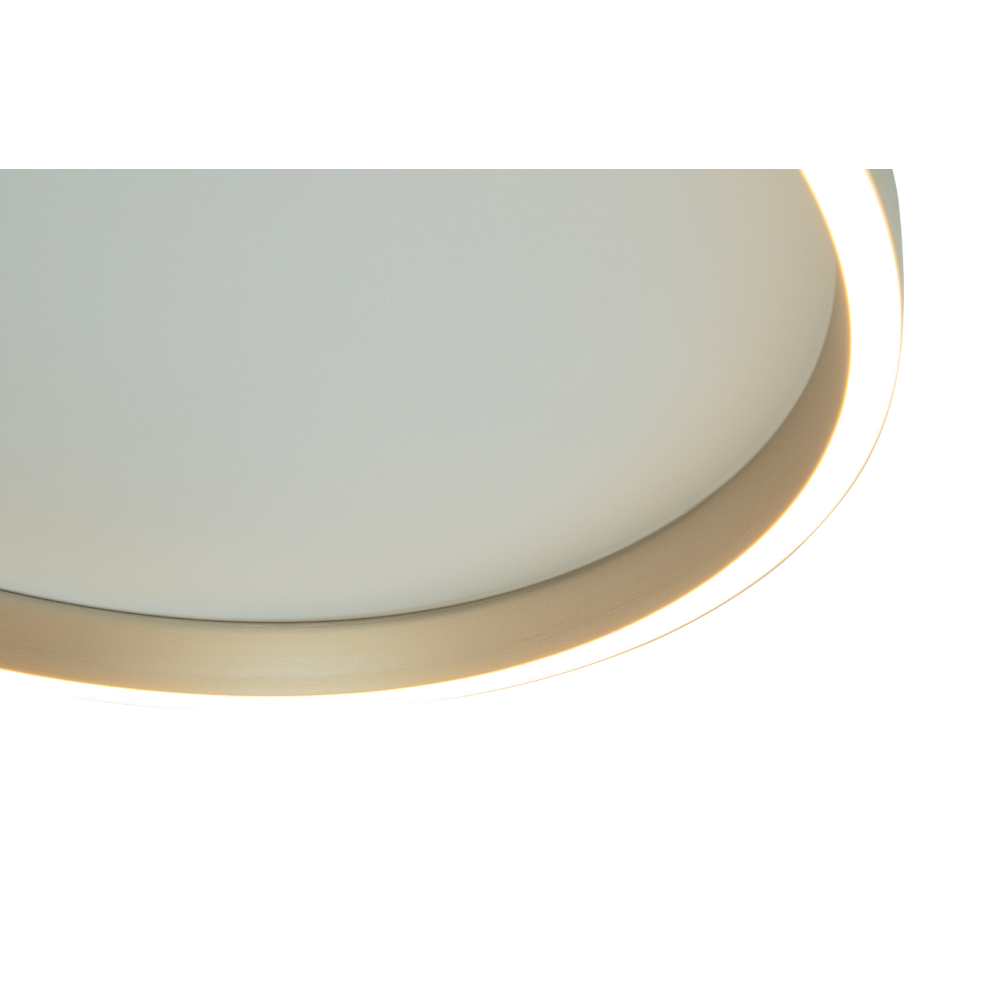 Plafonnier ZAMBELIS D590 41W CCT Dimmable DESIGN Or Brosse 25164