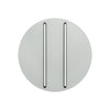 Plafonnier ZAMBELIS D600 43W Dimmable DESIGN Gris Sable et Noir 2570