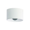 Plafonnier ZAMBELIS D65 8W IP54 DESIGN Blanc Sable S134