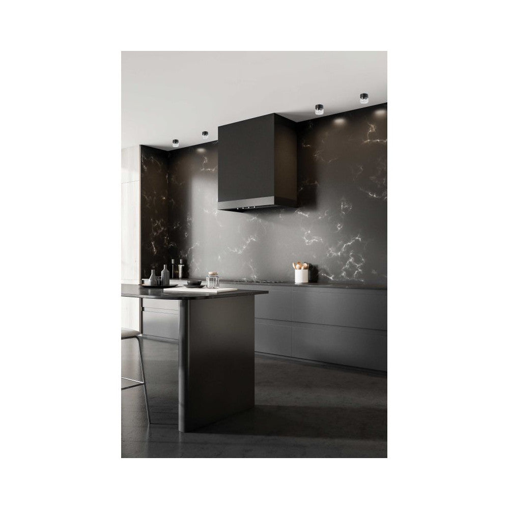 Plafonnier ZAMBELIS D80 10W DESIGN Blanc Sable Sans Driver S214