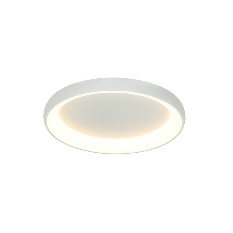 Plafonnier ZAMBELIS D800 55W DESIGN Blanc Sable 2057