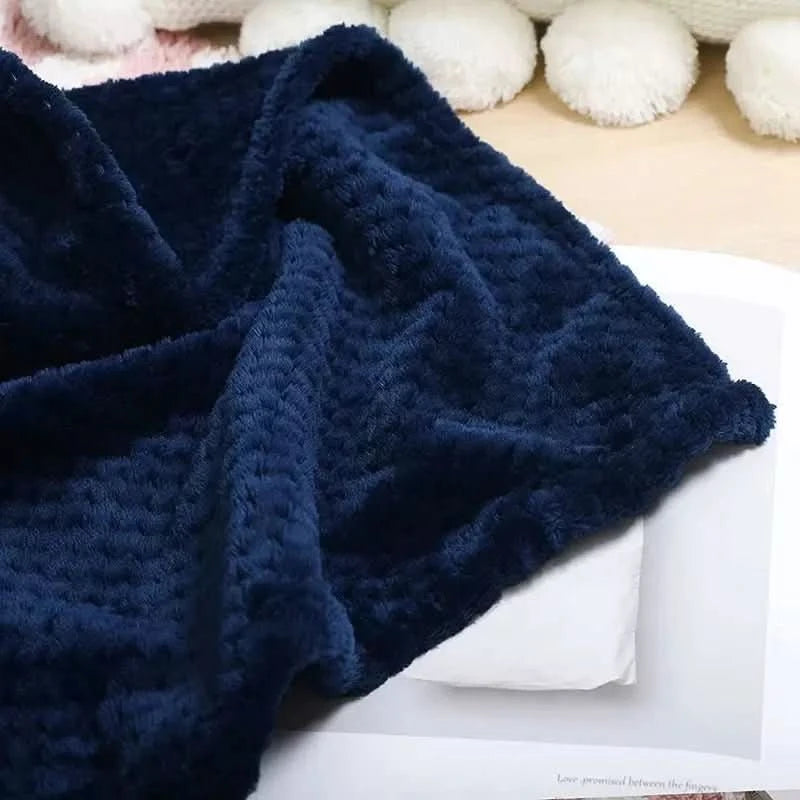 Plaid Chaud et Doux Grande Taille | Cocooning Deluxe - Designix Plaid Blanc 70x100cm