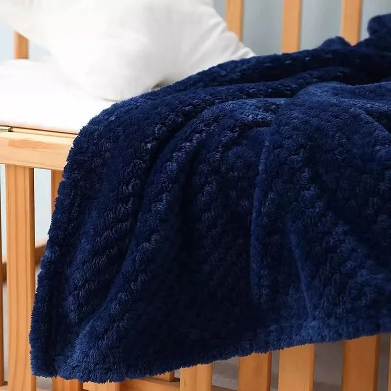 Plaid Chaud et Doux Grande Taille | Cocooning Deluxe - Designix Plaid Blanc 70x100cm