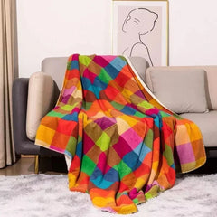 Plaid Multicolore pour Canapé | Éclat Cosy