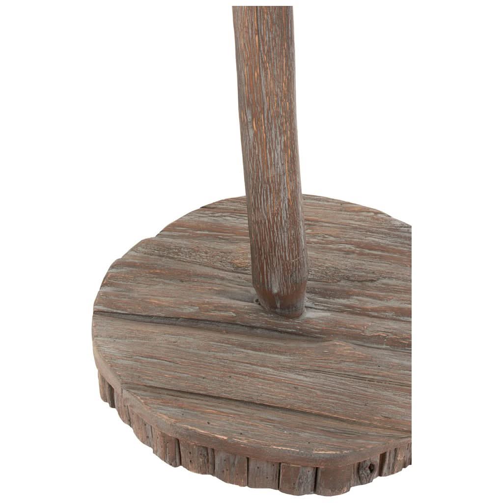 Garderobe Holz Grau gewaschen