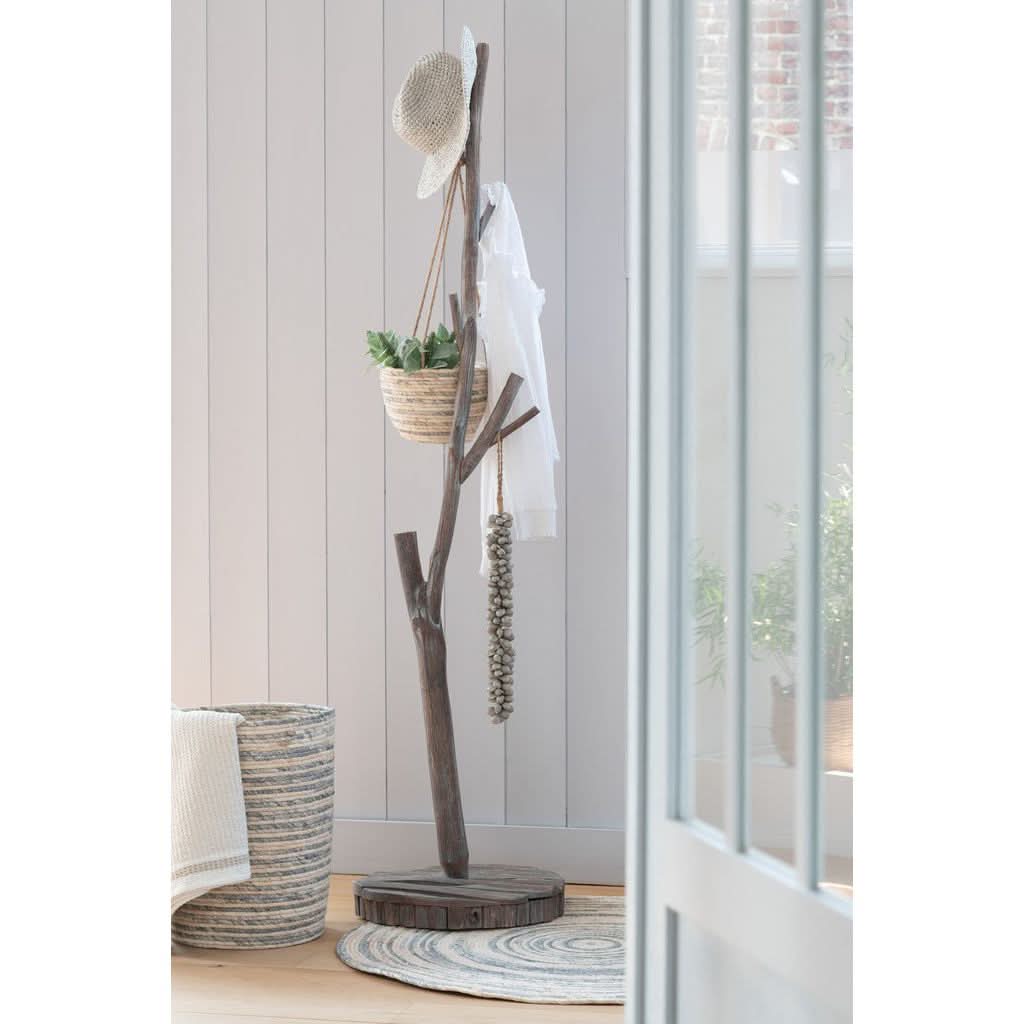Porte - manteau Bois Gris Lavé - Designix