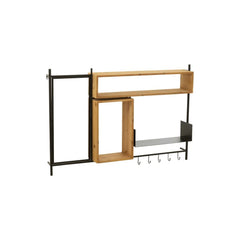 Wandgarderobe mit Spiegel