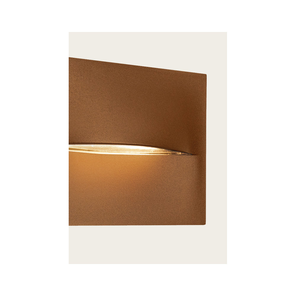 Applique Exterieure ZAMBELIS 4W IP65 DESIGN Marron E455