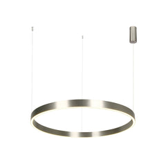 Suspension ZAMBELIS D800 70W Dimmable Direct/Indirect DESIGN Nickel Brosse 25369