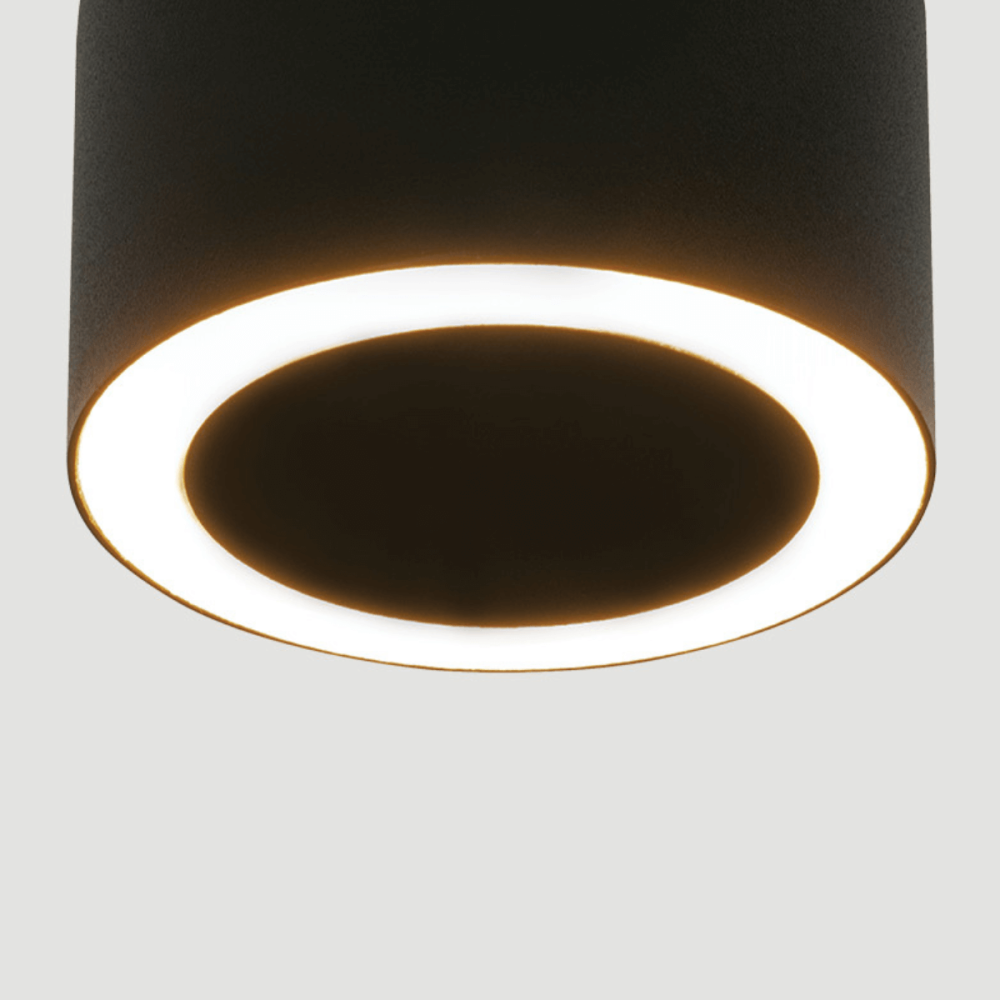 Plafonnier Zambelis D100 7 W Noir Sable